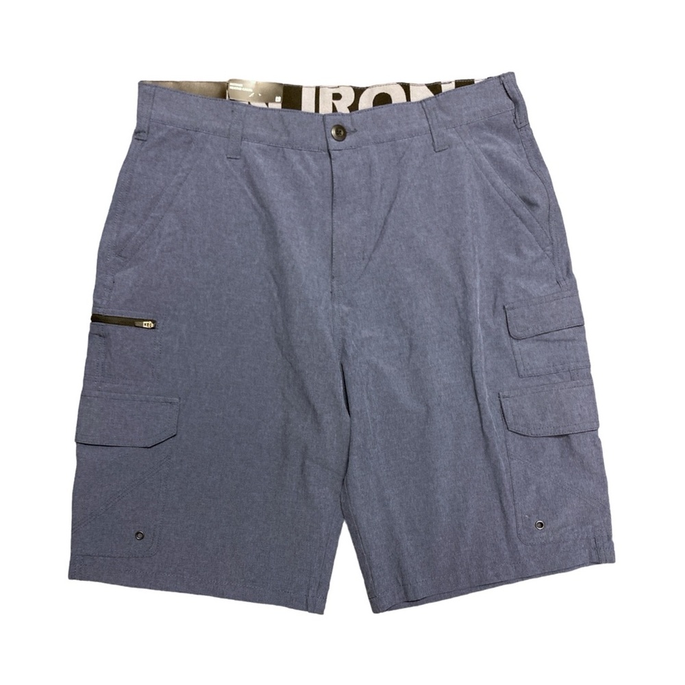Iron Co. Men's Comfort Waistband Stretch Hybrid Cargo Short
